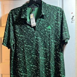 NWT Men’s Adidas golf shirt size XL